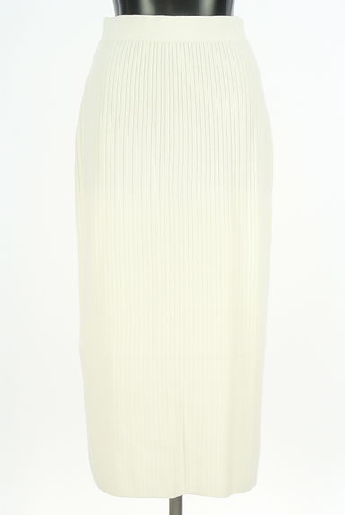PROPORTION BODY DRESSING（プロポーションボディ ドレッシング）の古着「前後着ニット＋ロングスカート（セットアップ（ジャケット＋スカート））」大画像５へ
