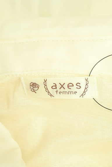 axes femme（アクシーズファム）シャツ買取実績のブランドタグ画像