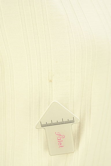 axes femme（アクシーズファム）の古着「レース切替ハイネックリブカットソー（カットソー・プルオーバー）」大画像５へ