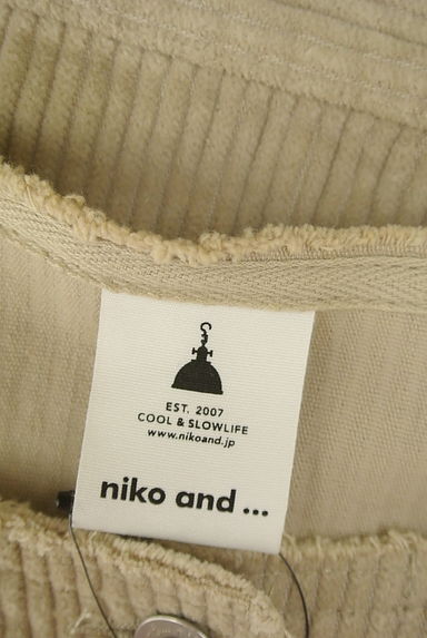 niko and...（ニコ アンド）アウター買取実績のブランドタグ画像