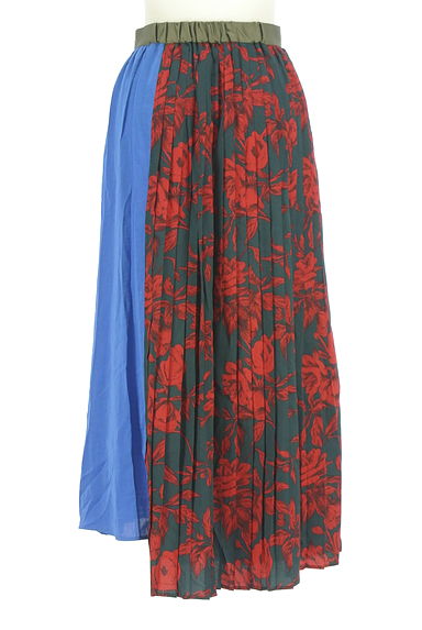 ROSE BUD（ローズバッド）の古着「アシメロングスカート（ロングスカート・マキシスカート）」大画像２へ