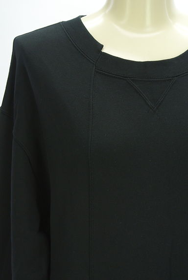 ZUCCa（ズッカ）の古着「メッシュレイヤードスウェットワンピース（ワンピース・チュニック）」大画像４へ