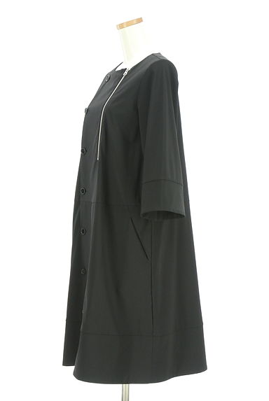 ZUCCa（ズッカ）の古着「ボタン×ファスナーデザインワンピース（ワンピース・チュニック）」大画像３へ