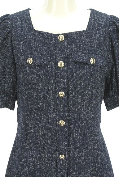 PROPORTION BODY DRESSING（プロポーションボディ ドレッシング）の古着「ツイードロングワンピース（ワンピース・チュニック）」大画像４へ