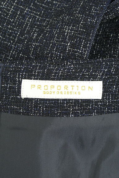 PROPORTION BODY DRESSING（プロポーションボディ ドレッシング）の古着「ツイードロングワンピース（ワンピース・チュニック）」大画像６へ
