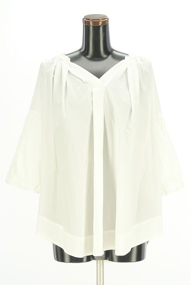 Cloth&Cross（クロス＆クロス）の古着「袖バルーン8分袖カットソー（カットソー・プルオーバー）」大画像１へ