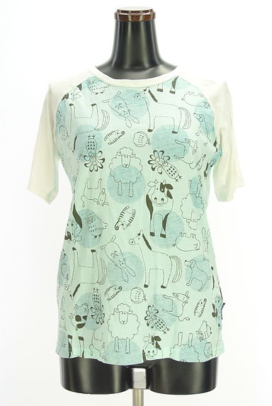 drug store's（ドラッグストアーズ）の古着「プリントラグランTシャツ（Ｔシャツ）」大画像１へ