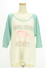 X-girl（エックスガール）の古着「Ｔシャツ」前