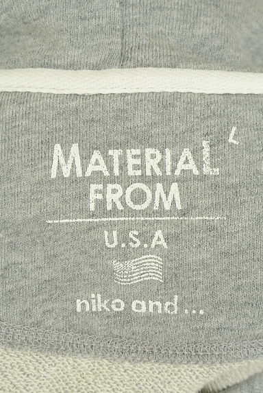 niko and...（ニコ アンド）トップス買取実績のブランドタグ画像