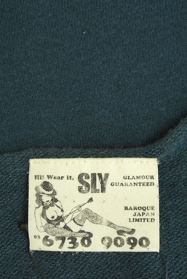 SLY（スライ）の古着「ロゴプリントスウェットトップス（スウェット・パーカー）」大画像６へ