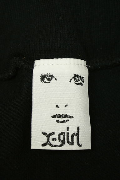 X-girl（エックスガール）の古着「ロゴ刺繍入りスウェットミニスカート（ミニスカート）」大画像６へ