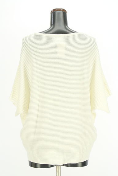 AZUL BY MOUSSY（アズールバイマウジー）の古着「半袖ドルマンニットトップス（ニット）」大画像２へ