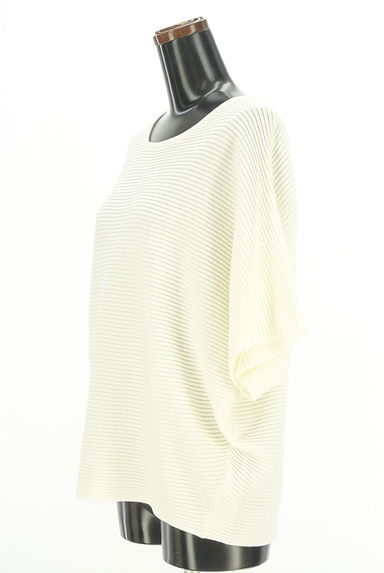 AZUL BY MOUSSY（アズールバイマウジー）の古着「半袖ドルマンニットトップス（ニット）」大画像３へ