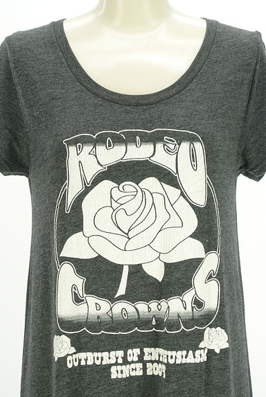RODEO CROWNS（ロデオクラウン）の古着「USED加工プリントマキシワンピース（ワンピース・チュニック）」大画像４へ