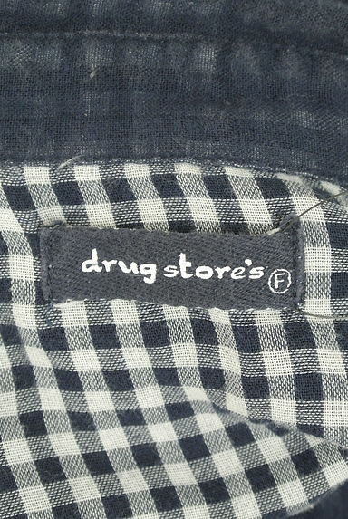 drug store's（ドラッグストアーズ）の古着「柔らかコットンチェックシャツ（カジュアルシャツ）」大画像６へ
