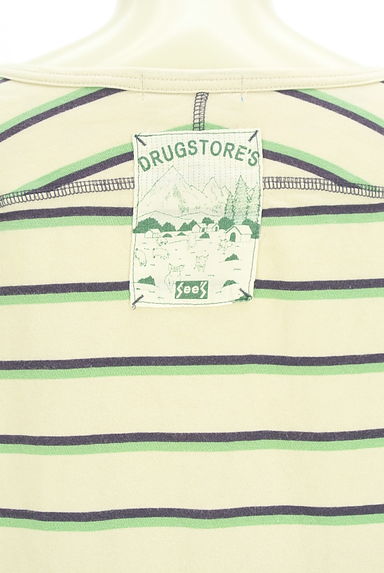 drug store's（ドラッグストアーズ）の古着「マルチボーダー柄Ｔシャツワンピース（ワンピース・チュニック）」大画像５へ