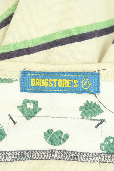 drug store's（ドラッグストアーズ）の古着「マルチボーダー柄Ｔシャツワンピース（ワンピース・チュニック）」大画像６へ