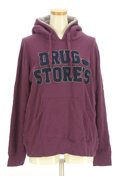 drug store's（ドラッグストアーズ）の古着「パイルロゴパーカー（スウェット・パーカー）」大画像１へ