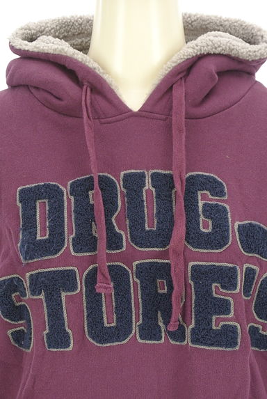 drug store's（ドラッグストアーズ）の古着「パイルロゴパーカー（スウェット・パーカー）」大画像４へ