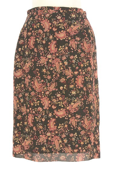 INED（イネド）の古着「花柄×ペイズリー柄シフォンスカート（スカート）」大画像１へ