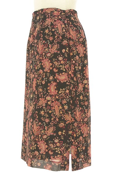 INED（イネド）の古着「花柄×ペイズリー柄シフォンスカート（スカート）」大画像３へ