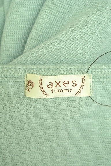 axes femme（アクシーズファム）の古着「裾レースカットソー（ニット）」大画像６へ