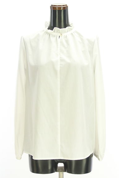 NATURAL BEAUTY BASIC（ナチュラルビューティベーシック）の古着「フリル襟カットソー（カットソー・プルオーバー）」大画像１へ