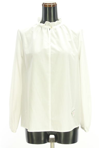 NATURAL BEAUTY BASIC（ナチュラルビューティベーシック）の古着「フリル襟カットソー（カットソー・プルオーバー）」大画像４へ