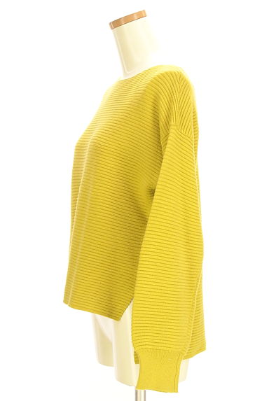 YECCA VECCA（イェッカヴェッカ）の古着「ドロップショルダーリブニットトップス（ニット）」大画像３へ