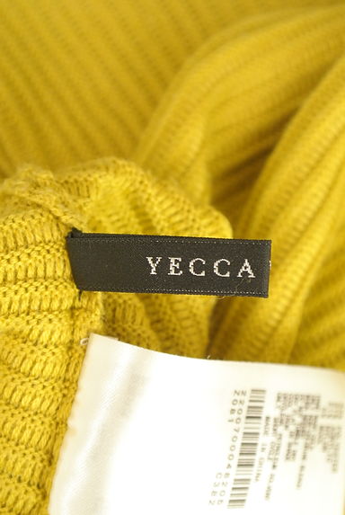 YECCA VECCA（イェッカヴェッカ）の古着「ドロップショルダーリブニットトップス（ニット）」大画像６へ