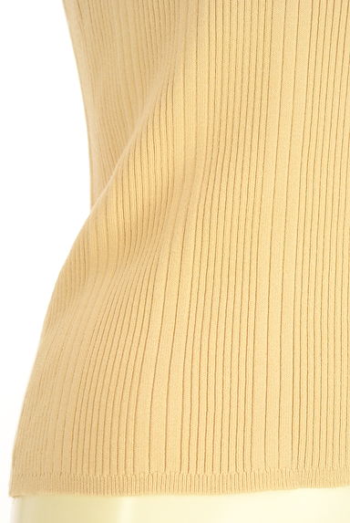 YECCA VECCA（イェッカヴェッカ）の古着「モックネックノースリリブニットトップス（ニット）」大画像５へ