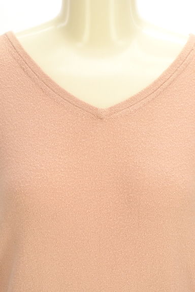 YECCA VECCA（イェッカヴェッカ）の古着「Vネックニットトップス（ニット）」大画像４へ