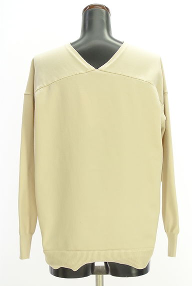 YECCA VECCA（イェッカヴェッカ）の古着「前後Vネックニットトップス（ニット）」大画像２へ