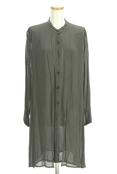 HIROKO KOSHINO（ヒロココシノ）の古着「ロングシアーブラウス（ワンピース・チュニック）」大画像１へ