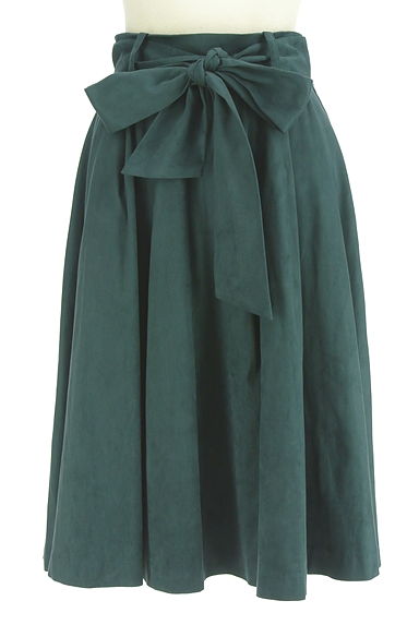 And Couture（アンドクチュール）の古着「ベルト付き膝下フレアスカート（スカート）」大画像１へ
