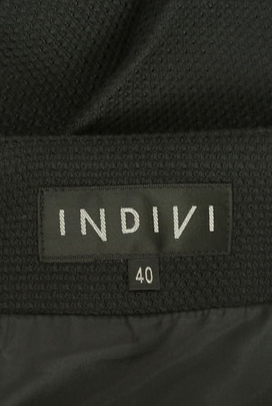 INDIVI（インディヴィ）の古着「パイピング膝丈スカート（スカート）」大画像６へ