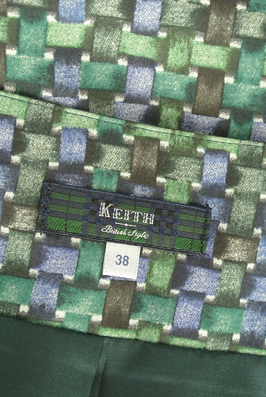 KEITH（キース）の古着「タックフレアミディスカート（スカート）」大画像６へ