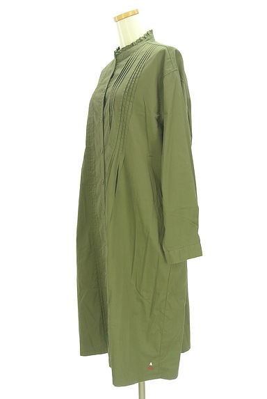 drug store's（ドラッグストアーズ）の古着「D.S.CLUB バンドカラーシャツワンピース（ワンピース・チュニック）」大画像３へ
