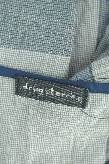 drug store's（ドラッグストアーズ）の古着「ブロックチェック柄カットソー（カットソー・プルオーバー）」大画像６へ