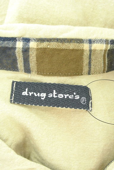 drug store's（ドラッグストアーズ）の古着「チェック柄切替刺繍シャツ（カジュアルシャツ）」大画像６へ