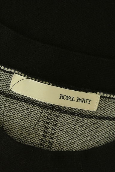 ROYAL PARTY（ロイヤルパーティ）の古着「ハイゲージニットミニワンピース（ワンピース・チュニック）」大画像６へ