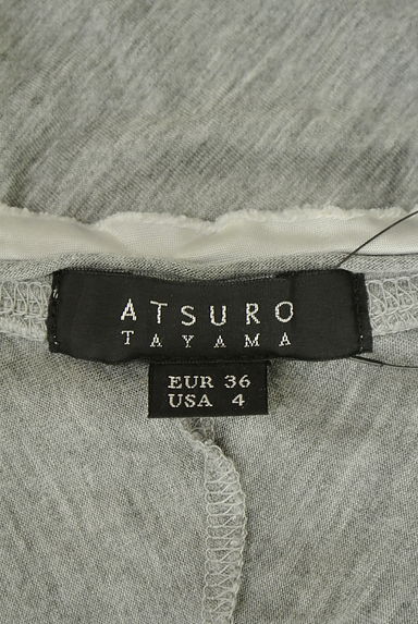 ATSURO TAYAMA（アツロウ　タヤマ）の古着「ドレープテールカットカットソー（カットソー・プルオーバー）」大画像６へ