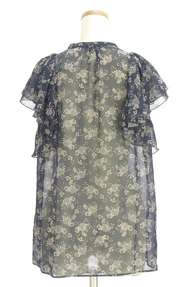 ANAYI（アナイ）の古着「花柄シアーブラウス（カットソー・プルオーバー）」大画像２へ