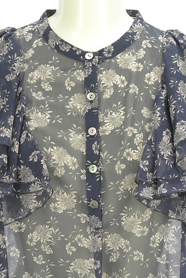ANAYI（アナイ）の古着「花柄シアーブラウス（カットソー・プルオーバー）」大画像４へ