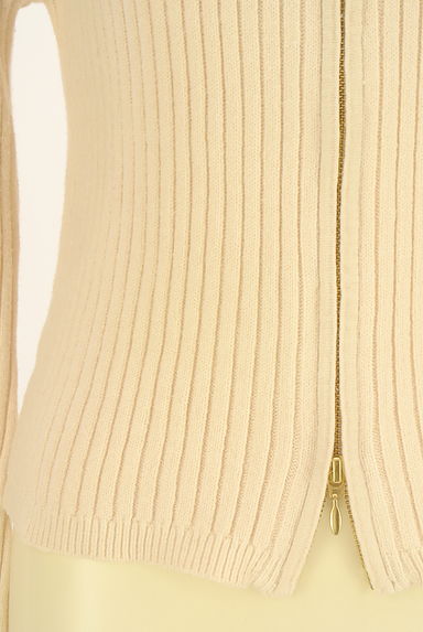 PROPORTION BODY DRESSING（プロポーションボディ ドレッシング）の古着「ビッグカラーリブニットカーディガン（カーディガン・ボレロ）」大画像５へ