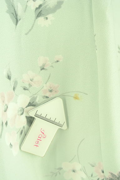 MISCH MASCH（ミッシュマッシュ）の古着「ベルト付き花柄ミディスカート（スカート）」大画像５へ