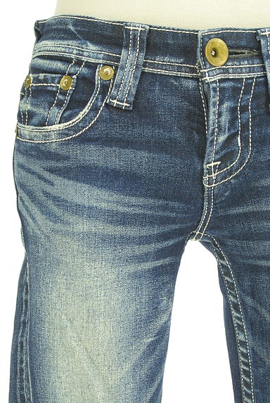 RODEO CROWNS（ロデオクラウン）の古着「ウォッシュド加工スキニーデニム（デニムパンツ）」大画像４へ