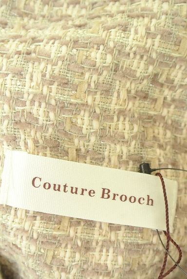 Couture Brooch（クチュールブローチ）の古着「ツイードジャンパースカート（キャミワンピース）」大画像６へ