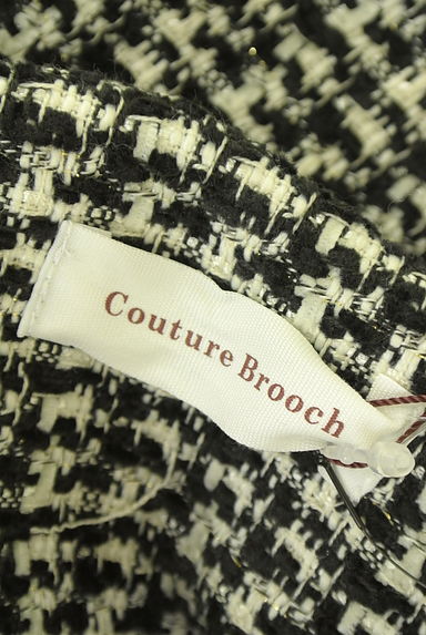 Couture Brooch（クチュールブローチ）の古着「ツイードジャンパースカート（キャミワンピース）」大画像６へ
