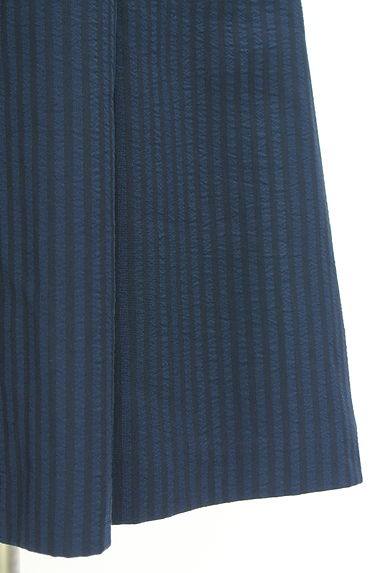 MISCH MASCH（ミッシュマッシュ）の古着「ストライプ柄フレンチスリーブワンピース（ワンピース・チュニック）」大画像５へ